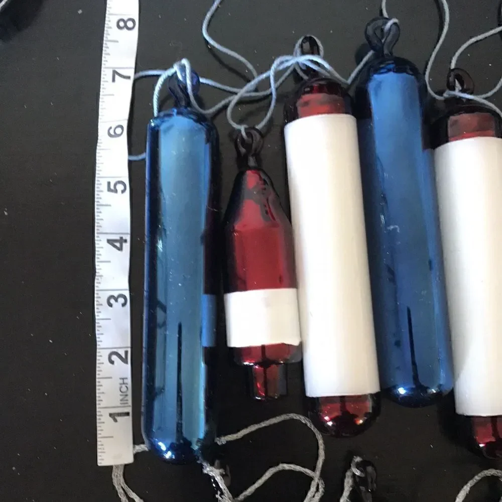 Pottery barn sample holiday glass Ornaments